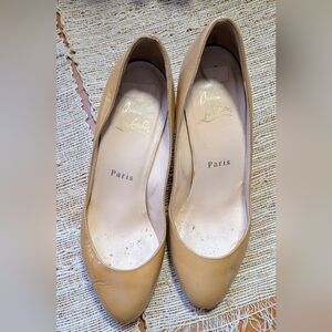 Christian Louboutin Simple Patent Leather Pumps READ